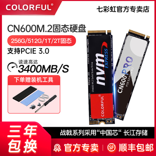 512G,M.2高速固态硬盘256G,SSD台式,七彩虹CN600,笔记本电脑