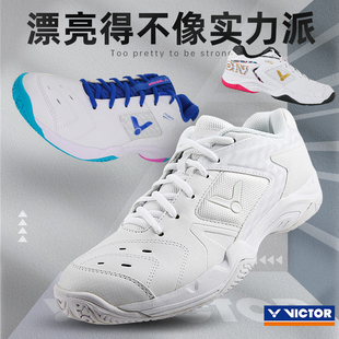 男鞋🍬,victor胜利羽毛球鞋🍬,运动鞋🍬,女鞋🍬,正品💰,透气减震SHP9200TD,白色款