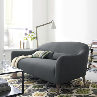 北欧现代日式,沙发客厅家具布艺沙发单人双人三人组合沙发小户型