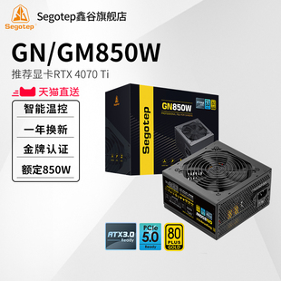 鑫谷GN,主机750W冰山版,白色额定650W,GM850W金牌模组电脑电源台式