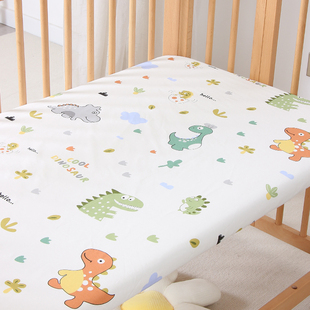 婴儿床笠,a类纯棉床单新生儿童拼接床床垫套保护罩单件全棉可定做