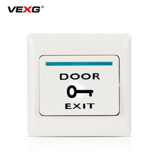vexg门禁开门按钮,86型门禁按钮暗装,型,出门开关点动型自复位式