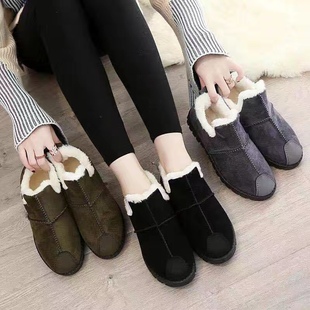 韩版,雪地靴,女鞋🍬,百搭加厚女棉鞋🍬,新款,防滑保暖爆款