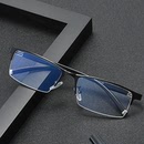 狂飙🍬男士,商务半框眼睛架定制成品光学镜可配度数近视框眼镜防蓝光